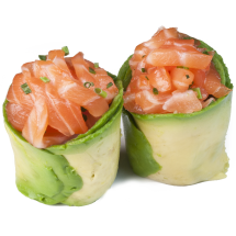 Tulipe (tartare de saumon)
